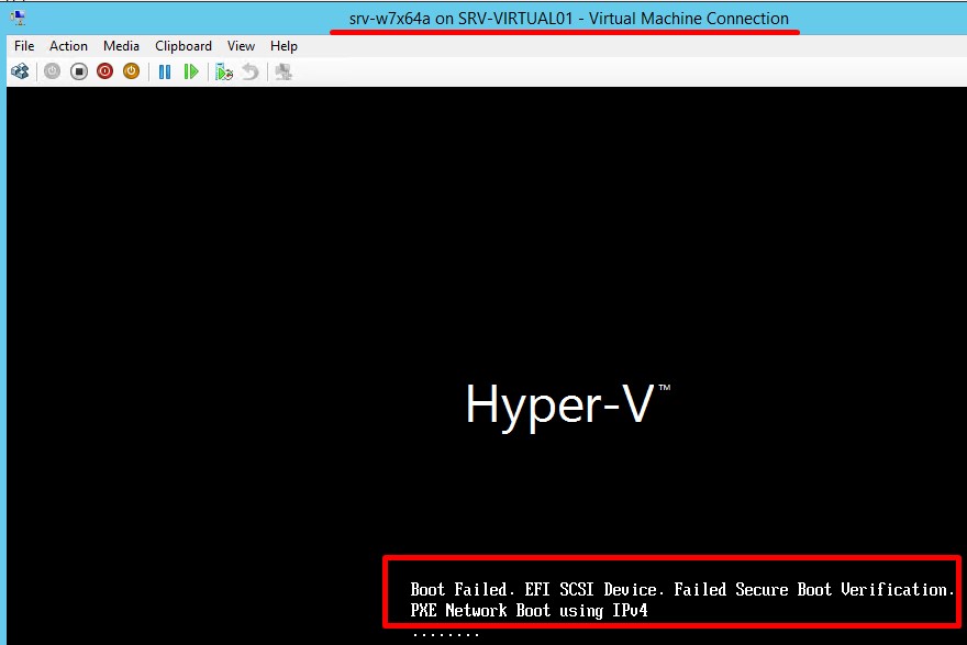 Windows 7x64 не поддерживается Revision 2 на Hyper-V