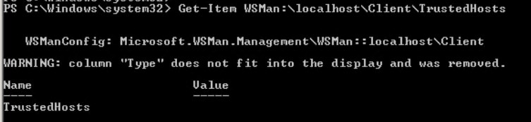 Пробовал через PowerShell настройки для WinRM.